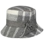Chapeau en Laine Vidtorp Check by Lierys gris-beige
