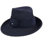 Chapeau en Laine Alvika Asym by Lierys bleu foncé--moucheté