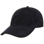Casquette en Cuir Goat Suede by JJ Hats bleu foncé