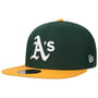 Casquette 9Fifty Basic Snap Athletics by New Era vert foncé
