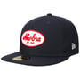 Casquette 59Fifty Oval Patch by New Era bleu foncé