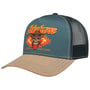 Casquette Trucker Western Skull by Stetson pétrole