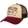 Casquette Trucker Strike by Stetson beige-rouge