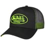 Casquette Trucker Néon Logo by Von Dutch noir-jaune