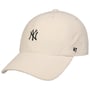 Casquette en Velours Clean Up Yankees by 47 Brand beige