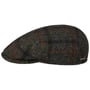 Casquette Kent Harris Tweed Check by Stetson anthracite