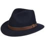 Chapeau en Laine Lovaco Traveller by Balmoral bleu foncé