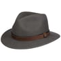 Chapeau en Laine Lovaco Traveller by Balmoral gris foncé
