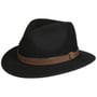 Chapeau en Laine Lovaco Traveller by Balmoral noir