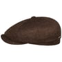 Casquette Hatteras Jersey Virgin Wool by Stetson marron