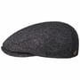 Casquette Wool Herringbone Driver by Balmoral gris