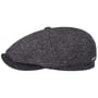 Casquette Hatteras Boiled Wool by Stetson gris foncé
