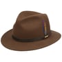 Chapeau en Laine Jorland Softfelt by Stetson marron foncé