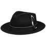Chapeau en Laine Vanvico Fedora by Stetson noir