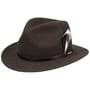 Chapeau en Laine Durando Traveller by Stetson marron foncé