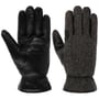 Gants en Cuir Velmont Sheepskin by Stetson gris-moucheté