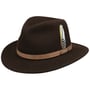 Chapeau en Laine Lendrick VitaFelt by Stetson marron foncé