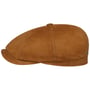8-Panel Cap Goat Suede by JJ Hats châtain