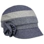 Casquette Gavroche Stine Patchwork by Seeberger bleu-gris