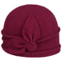 Bonnet en Laine Foulée Jorina by Seeberger raspberry