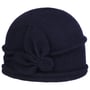 Bonnet en Laine Foulée Jorina by Seeberger bleu foncé