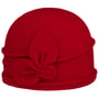 Bonnet en Laine Foulée Jorina by Seeberger rouge