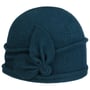 Bonnet en Laine Foulée Jorina by Seeberger pétrole