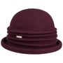 Chapeau en Laine Foulée Rikke by Seeberger bordeaux