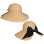 Chapeau de Raphia Wide Brim by Loevenich nature