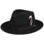 Chapeau en Laine Darona Fedora by Stetson noir