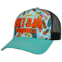 Casquette Trucker Tiki Bar by King Kerosin bleu clair