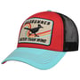 Casquette Faster Than Wind by King Kerosin bleu-rouge