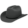 Chapeau Western Senoda Wool by Stetson gris foncé