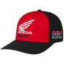 Casquette Honda Racing Flexfit by FOX noir-rouge
