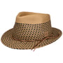 Chapeau en Paille Cascede by Barts nature-noir