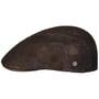 Casquette en Cuir Trentham by Lierys marron