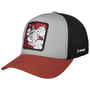 Casquette Trucker Tom & Jerry Cat by Capslab noir-rouge