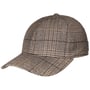 Casquette Pienza Check Wool Mix by Borsalino beige-marron