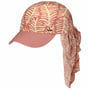 Bandana avec Visière Solacer Floral by Barts pink
