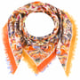 Écharpe en Laine Miresta Flower by Fraas multicolore