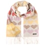 Écharpe à Franges Cashmink Hearts by Fraas multicolore