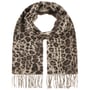Écharpe à Franges Soft Leo by Fraas beige-noir