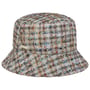 Chapeau en Tissu Tweed Bucket by Seeberger bleu