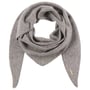 Écharpe Triangulaire Uni Cashmere by Seeberger gris