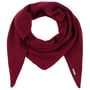 Écharpe Triangulaire Uni Cashmere by Seeberger bordeaux