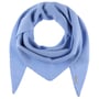 Écharpe Triangulaire Uni Cashmere by Seeberger bleu clair