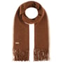 Écharpe Tevina Cashmere by Seeberger marron foncé