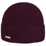Bonnet à Revers Merla Merino by Seeberger prune