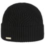 Bonnet à Revers Merla Merino by Seeberger noir