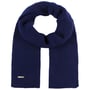 Écharpe en Tricot Merla Merino by Seeberger bleu foncé